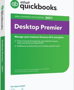 Intuit QuickBooks Desktop Premier 2021 | 1-User Accounting Software